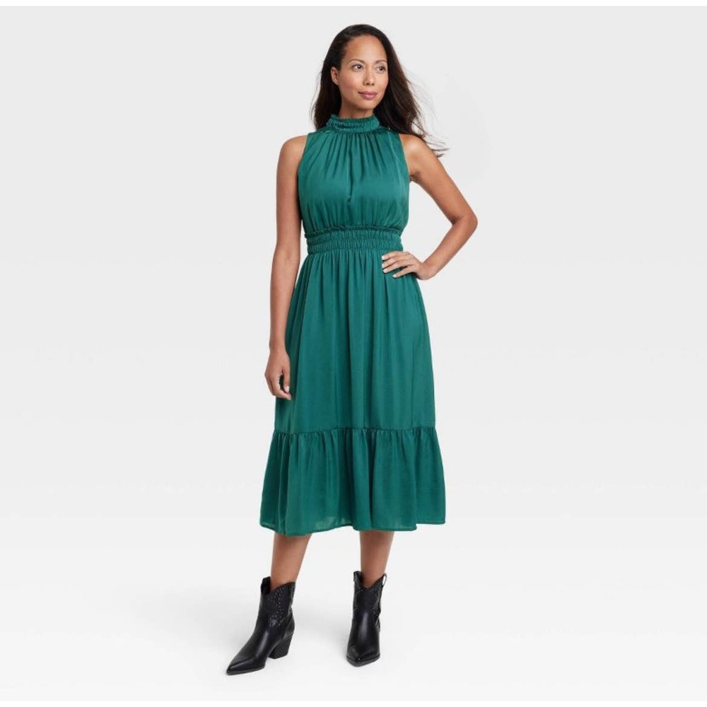 Knox Rose Green Midi Dress